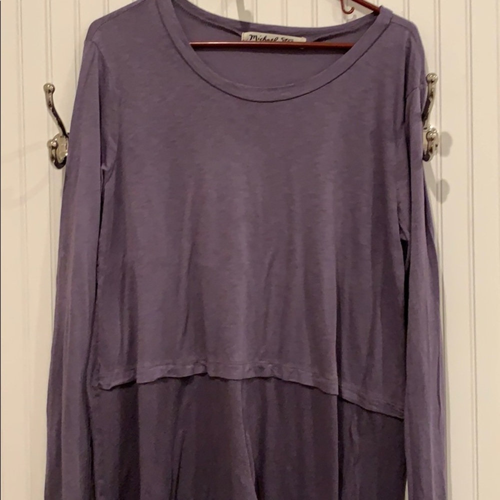 NWOT MICHAEL STARS COTTON TOP!